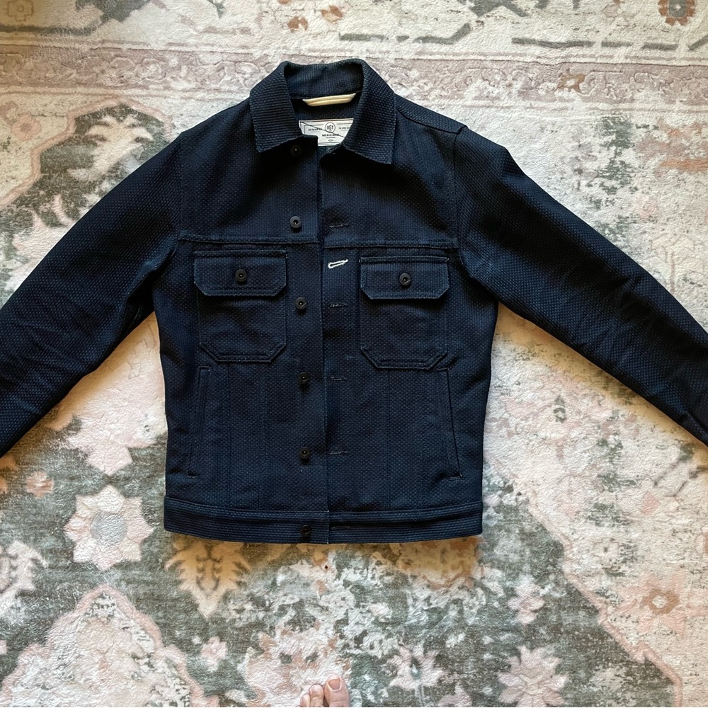 Rogue Territory Cruiser Jacket - Indigo Sashiko